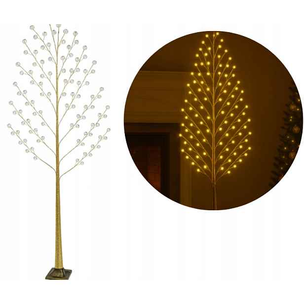 Led Vánoční Stromek 150 CM, teplý, bílý