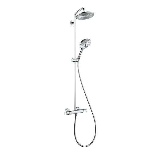 Sprchový systém Hansgrohe Raindance S na stěnu s termostatickou baterií chrom 27115000