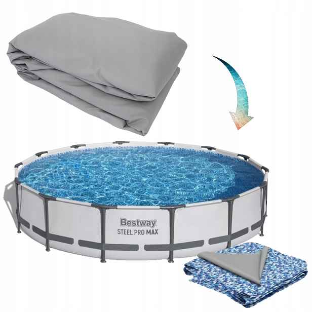 Bazénová krytina do bazénu Bestway Steel Pro Max 427 cm x 84 cm