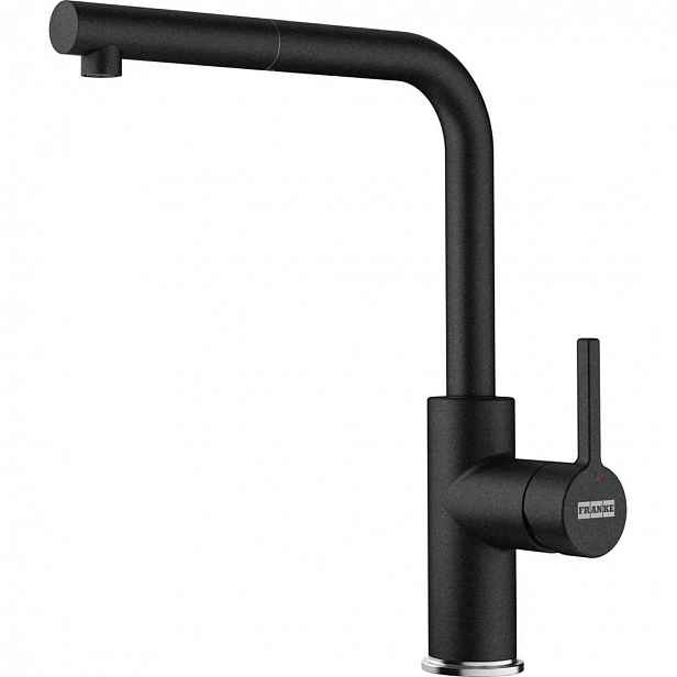 Franke Urban 2.0 - Dřezová baterie FN 5541.071 s výsuvnou koncovkou, Onyx 115.0755.388