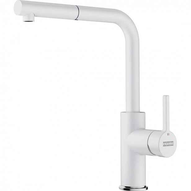 Franke Urban 2.0 - Dřezová baterie FN 5541.094 s výsuvnou koncovkou, bílá-led 115.0755.389