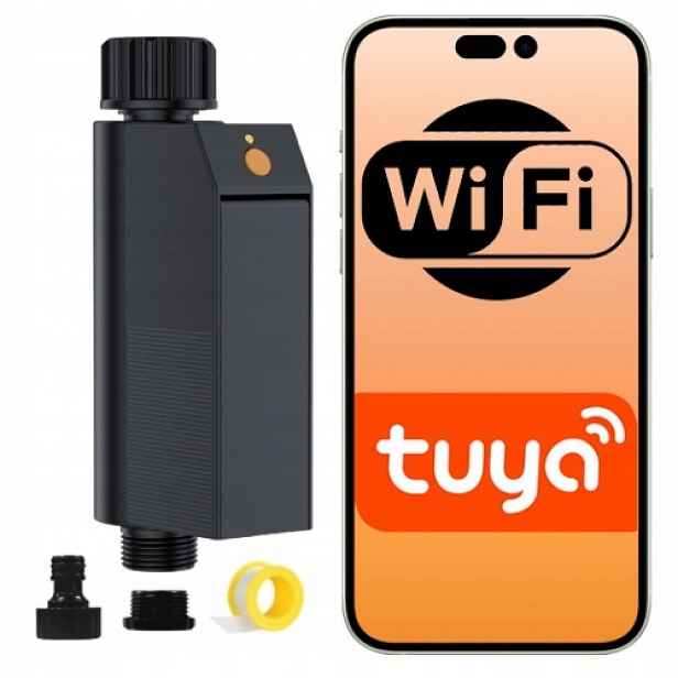 Inteligentní WiFi regulátor zavlažování Tuya Smart programátor na kohoutek