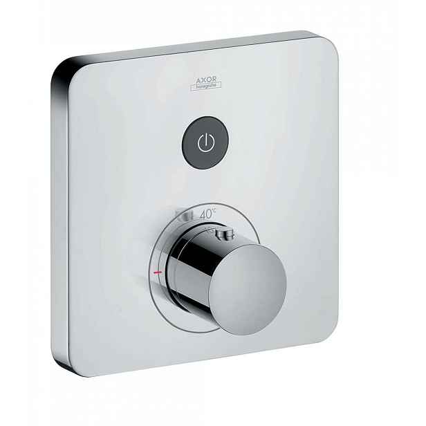 Axor ShowerSelect - Termostat pod omítku pro 1 spotřebič, chrom 36705000
