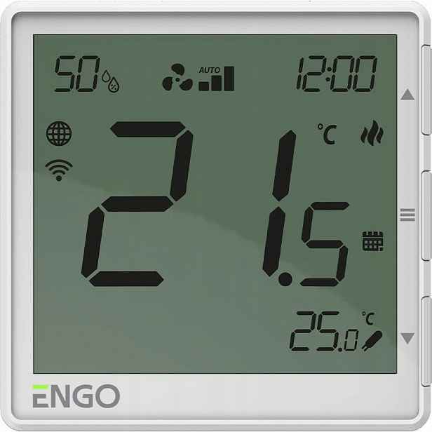 Engo Controls Regulátor Klimatizačních Konvektorů Wi-fi 230V Bílý