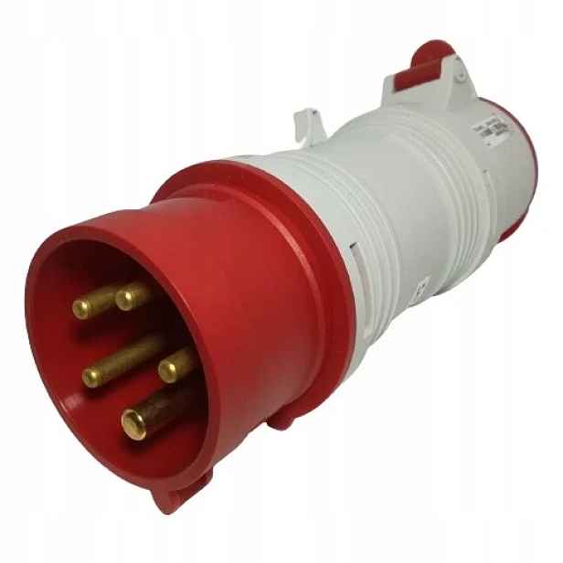 Adaptér 400 V, Ip 44, 16 A z 5-pól na 4-pól