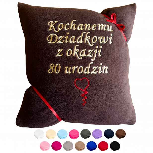 Dárek K 80. Narozeninám Dědečka Pro Tatínka Muže Strýčka 80 Let Polštář
