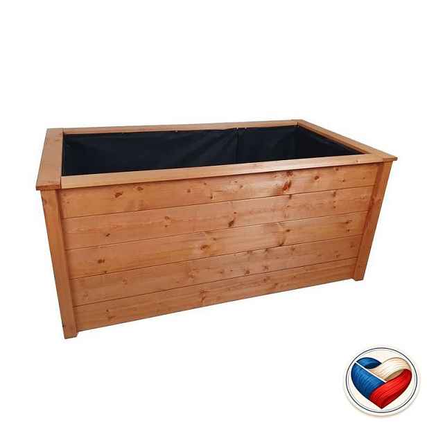 Tonap vyvýšený záhon 156 x 70 x 85 cm smrk/borovice 2 cm olejová matná lazura