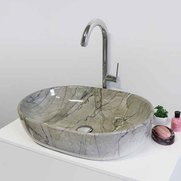 TOTO keramické umyvadlo 59,5x42x14cm