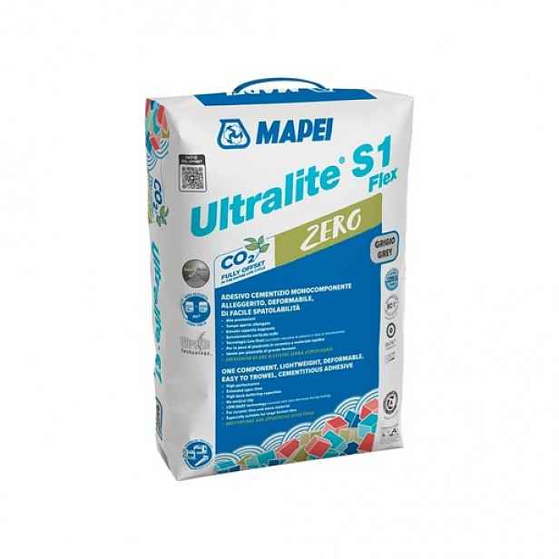 Lepidlo Mapei Ultralite S1 ZERO šedá 15 kg C2TE S1 ULTRALITES1