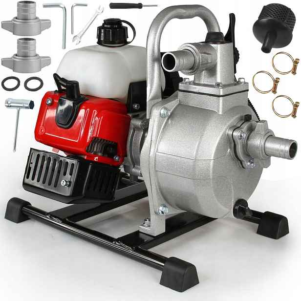 Povrchové čerpadlo na vodu 1" Cal Mar-Pol 4000 W 8000 l/h Motopumpa