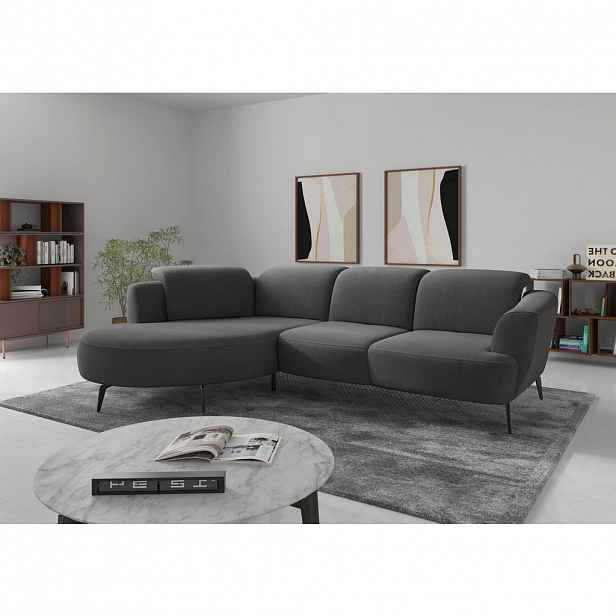 Sit & More ROHOVÁ SEDAČKA, textil, jílová barva