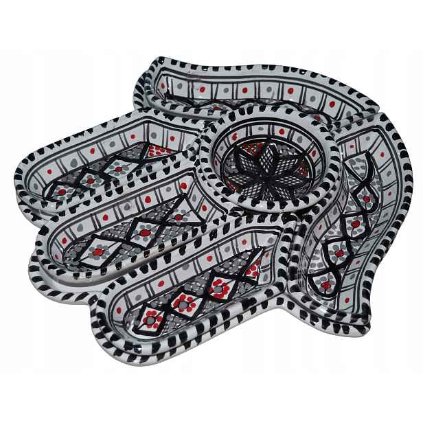 Set pro Mezze Meze Fatima Maroko Tunisko Hamsa