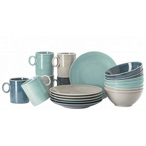 Rosenthal Thomas sada barevných talířů s hrnky a miskami Loft Colour, 18 ks