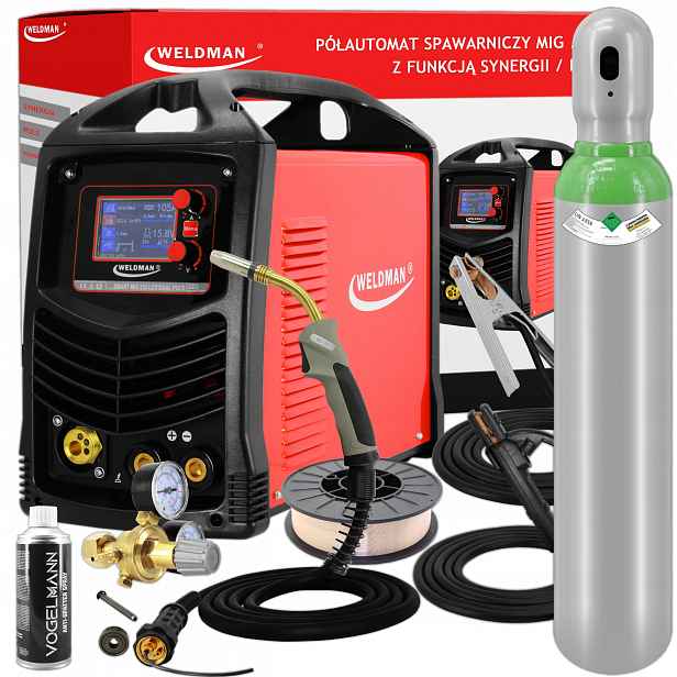 Set Svařovací stroj Smart Mig Dual Puls Migomat