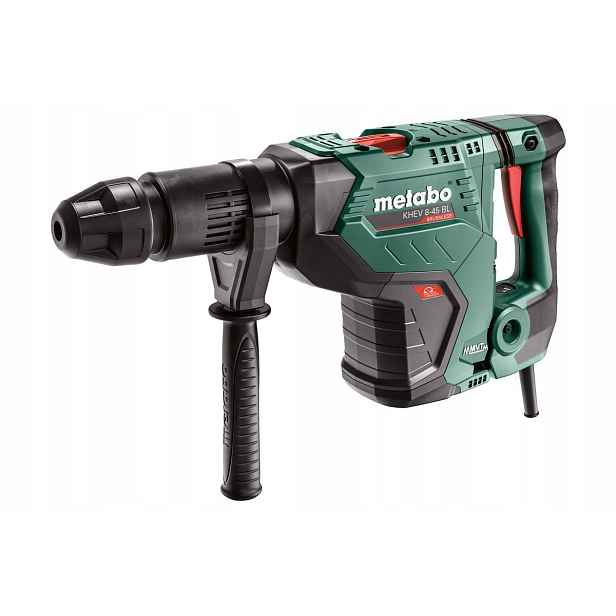 Metabo Vrtací A Kovací Kladivo Sds-max 1500W 12.2J 10,1kg Khev 8-45 Bl MET60