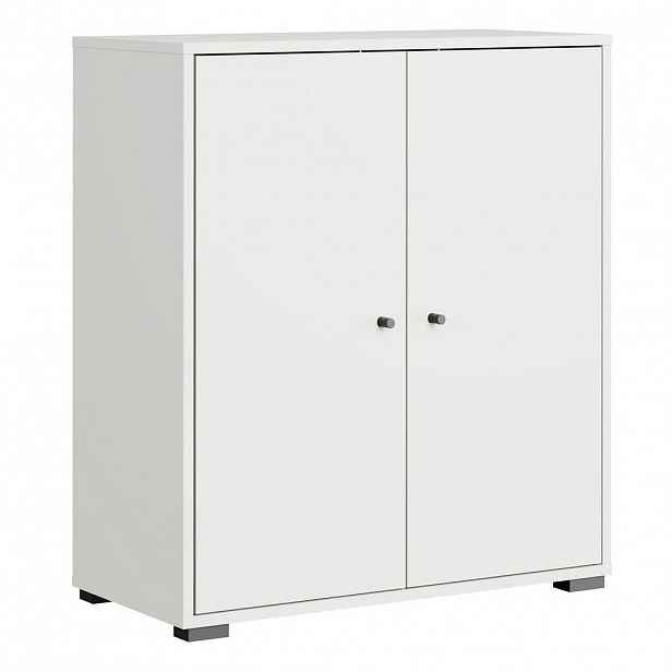 P & B BOTNÍK, bílá, 70/80/33 cm