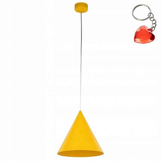 Závěsné svítidlo Cono Zlatá Žlutá E27 IP20 Metal v klasickém stylu Tk Lighting