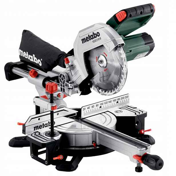 Pila pokosová pila kapovačka 216 mm 1500 W Metabo Kgs 216 M 613216000