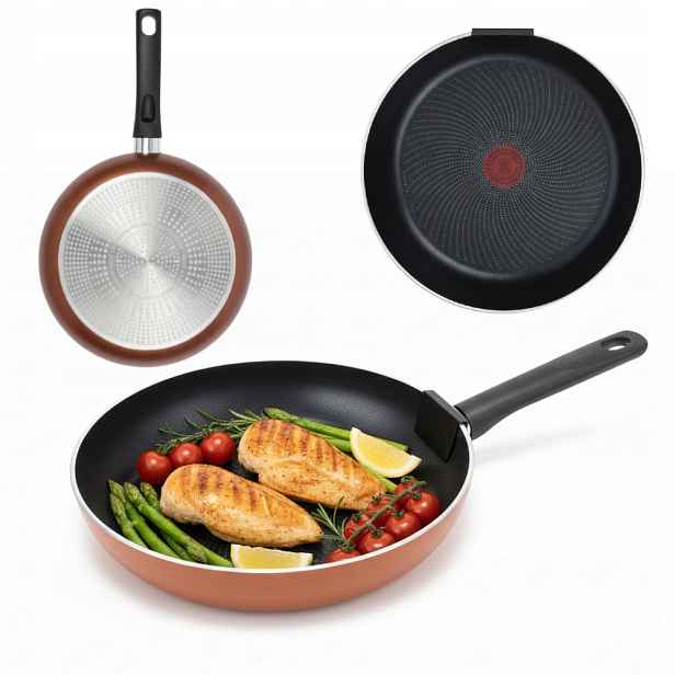 Tefal Pánev Na Smažení Tradiční Velká 28 CM, Nepřilnavá, Indukční