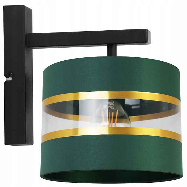 Nástěnná Lampa Nástěnné Svítidlo Elegantní Zlatá 20 CM