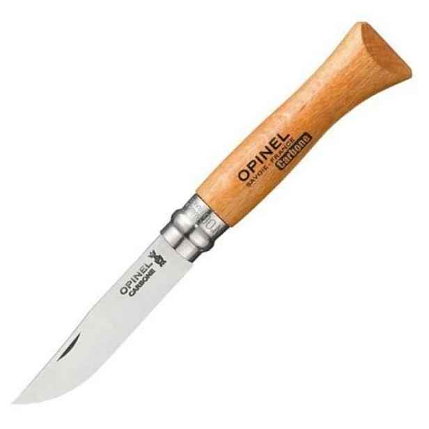 Opinel Zavírací nůž Carbon, VRI N°06 blistr, 7 cm 000415