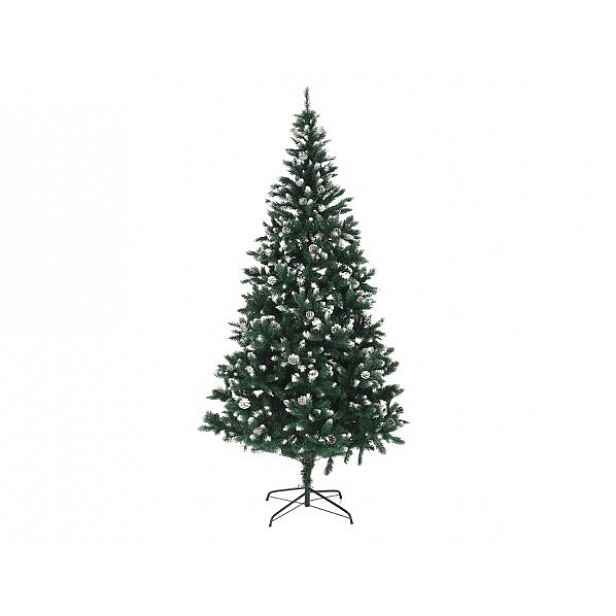 Vánoční stromek se šiškami, posněžený, smrk finský, 220cm
