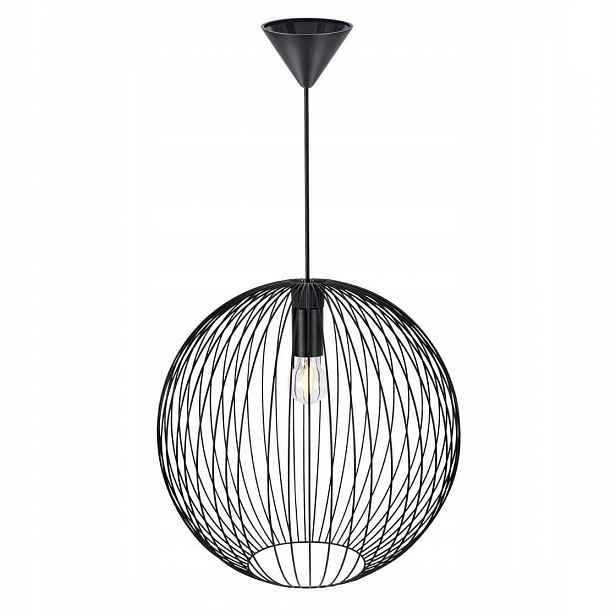 Závěsná lampa Beroni 45 1xE27 60W Metal Černá ip20 Nordlux