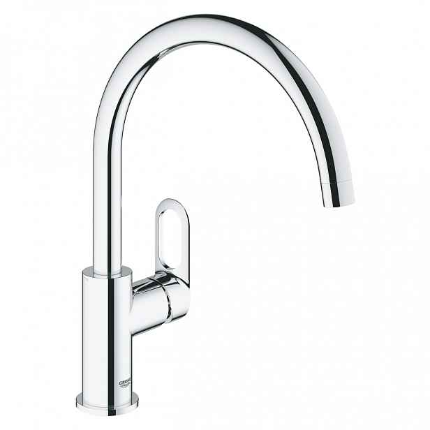 Baterie dřezová stojánková Grohe Bauloop 31368000 chrom