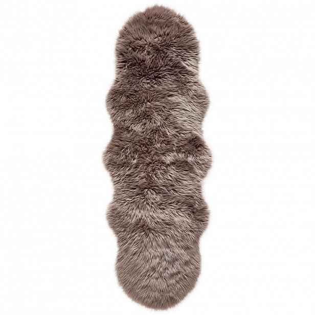 Novel UMĚLÁ KOŽEŠINA, 60/180 cm, šedohnědá