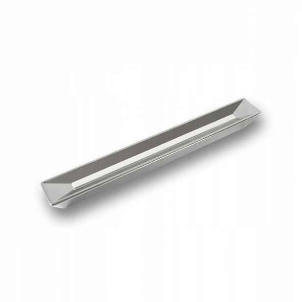Nábytková úchytka Siro 2090-228ZN1A4 chrom lesk/bílá