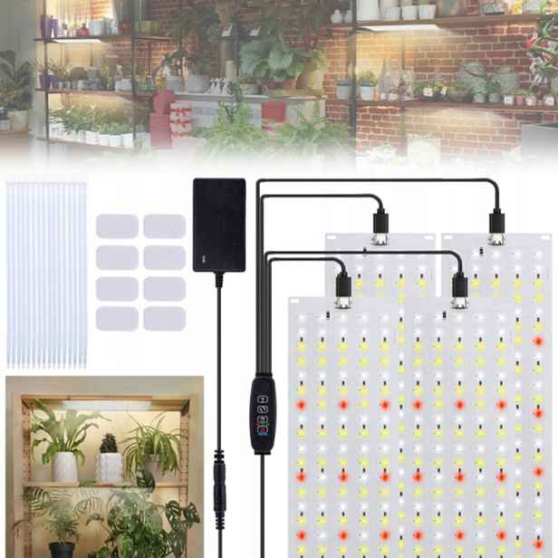 Full Spectrum Sluneční Světlo Lampa Pro Růst Pěstování Rostlin 30CM 4KS