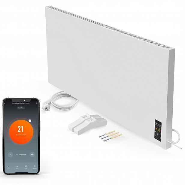 Infračervený konvektorový ohřívač 2v1 750W s Wifi zářičem TermoPlaza