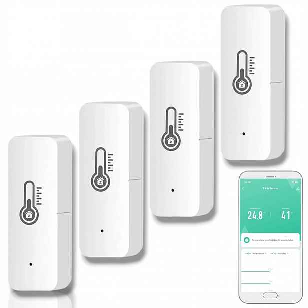 Snímač teploty a vlhkosti vzduchu Zigbee 3.0 Tuya Smart Life
