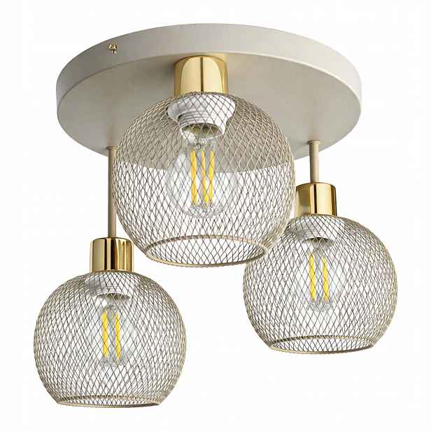 Stropní Svítidlo Stropní Svítidlo Béžový lustr Ecru Kaszmir Loft Edison do pokoje