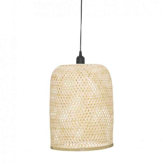 Bambusová závěsná lampa ALI