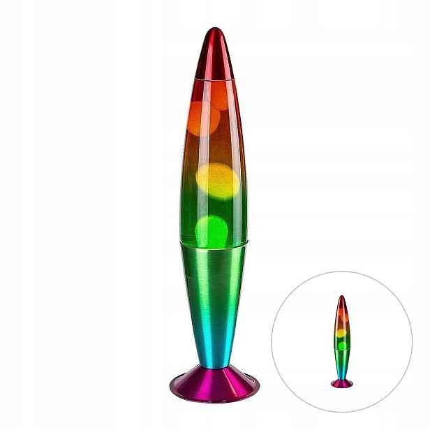 Dětská stolní lampička vícebarevná kovová Led 25W 40cm Lollipop Rabalux