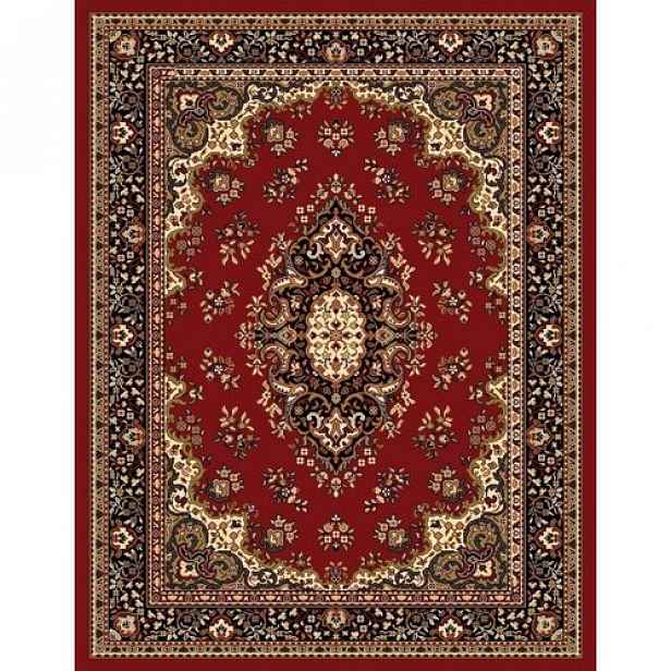 Spoltex Kusový koberec Samira 12001 red, 120 x 170 cm