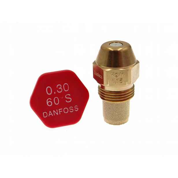 Tryska Danfoss pro olejové hořáky 0,30 USgal/h 60°S 1,15 kg/h