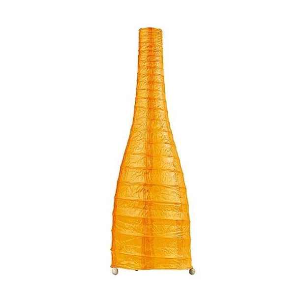 Stolní lampa Buton papírová žlutá 40W