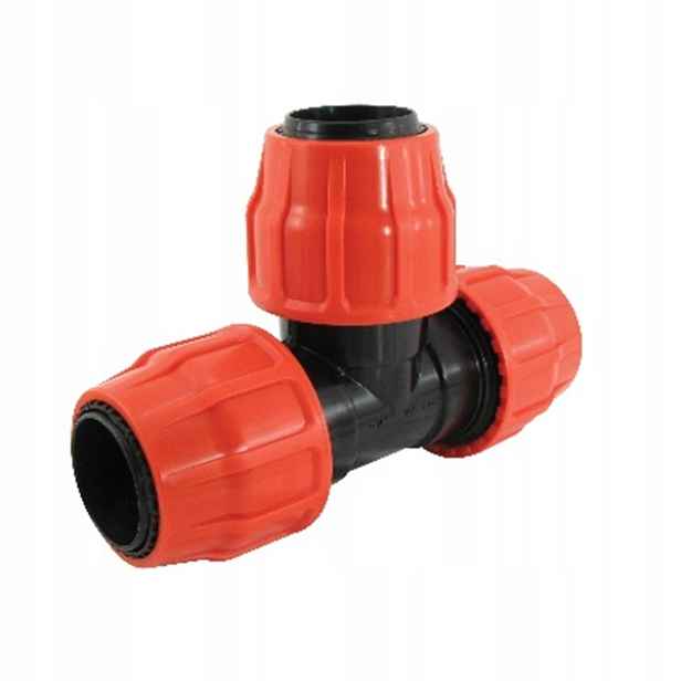 T-rozdělovač Layflat pro hadici 3" (75 mm) Pvc