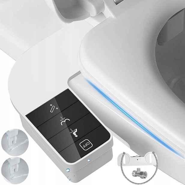 Bidet Na Wc, Nástavec Na Mytí Bidetu, Mycí Tryska S 2 Výsuvnými Tryskami