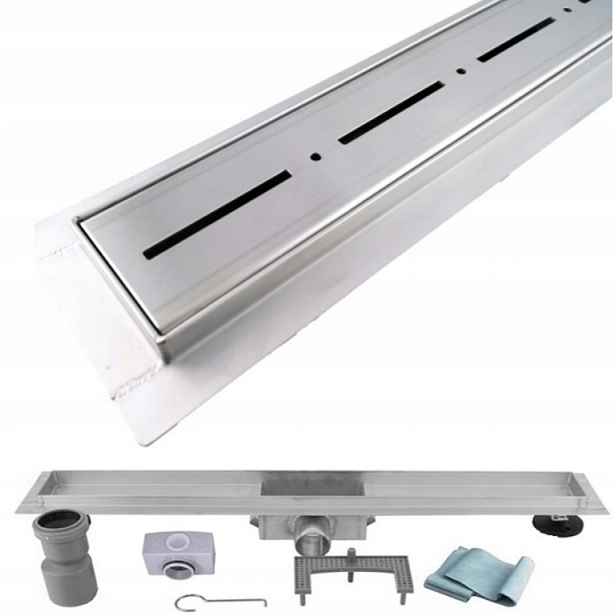 Lineární odtok 90 cm nízký, nízká konstrukce 52 mm, vzor M07