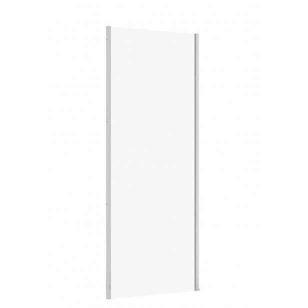 Cersanit Larga - Sprchová stěna 80 cm, chrom/čiré sklo S932-131