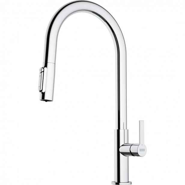 Franke Maris - Dřezová baterie FG 3660.031 s filtrační funkcí a výsuvnou sprškou, chrom 120.0730.870