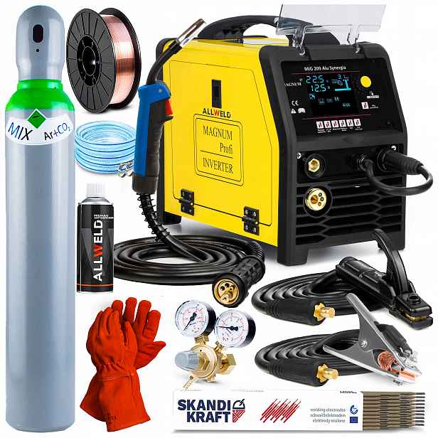 Invertorová Svářečka Magnum Mig 220W Mma Hliník 200A 230V Igbt Sada