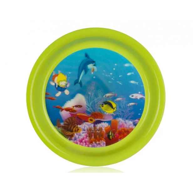 Dětský talíř Sea 19,5 cm, zelený