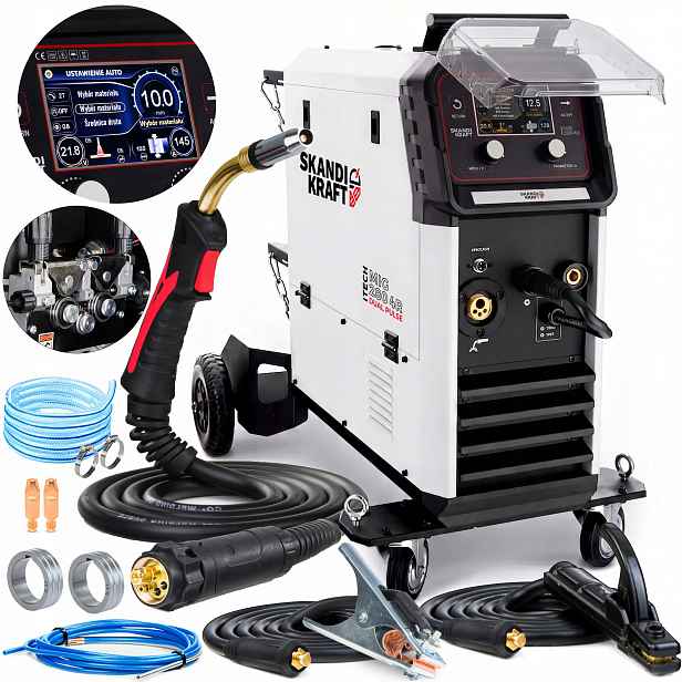 Invertorová Svářečka Skandi Kraft Mig 280 4R Mma Tig 400V 280A 3V1