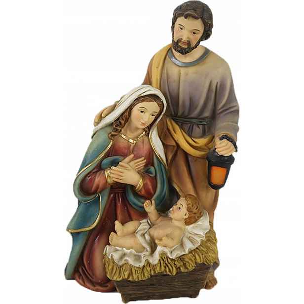 Figurka Svatá Vánoční Rodina *ručně Malovaná* 19 CM Vysoká