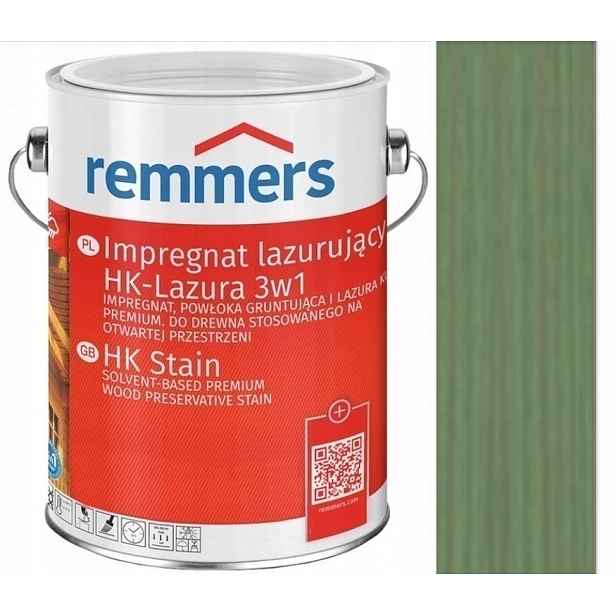 Remmers Hk-lasur Lazura na dřevo 5L Impregnace lazurující Zelená 2254