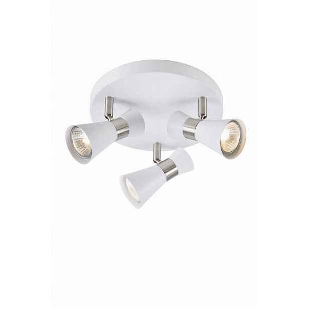 Stropní svítidlo Folie Ceiling Round 3L White/Nikiel saténová Markslojd